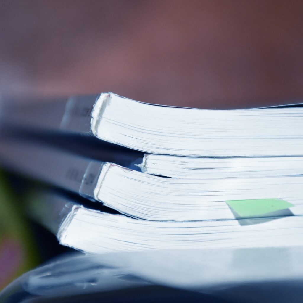 Publications stock image