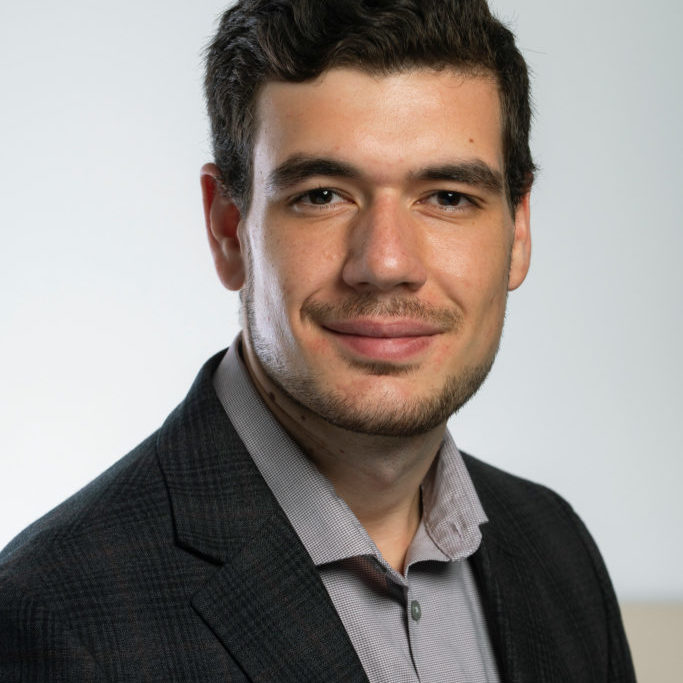 Benjamin Mackey, Graduate Research Assistant, Criminology, Law and Society. Photo by Evan Cantwell/George Mason University